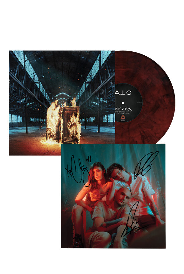 fever (deluxe) Signed Black Apple Mist Vinyl