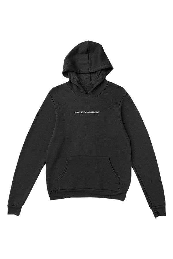 Logo Hoodie Black Against The Current